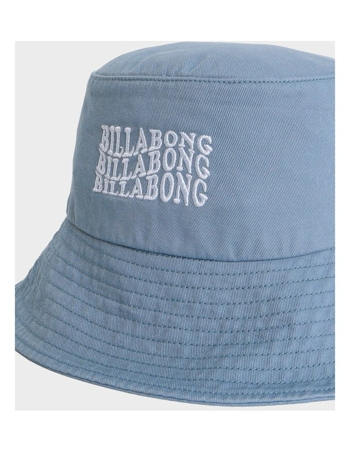 Surf High Sun Faded Bucket Hat in Blue image 5