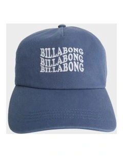 Surf High Sun Faded Cap in Blue