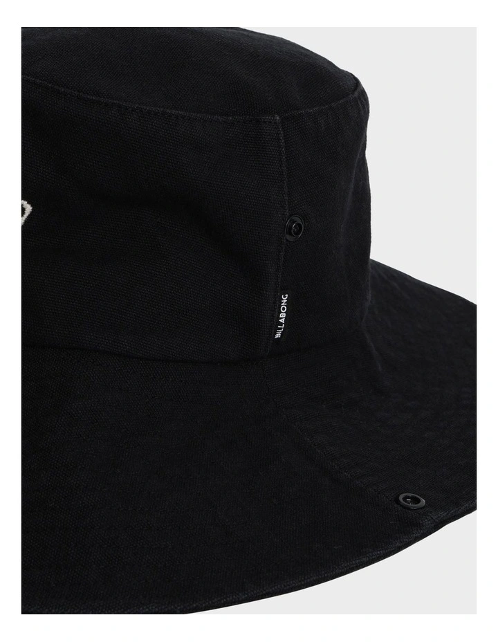 Perfect Session Bucket Hat in Black image 3