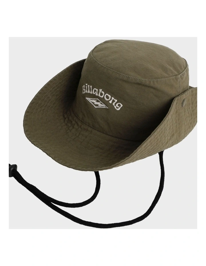 Perfect Session Bucket Hat in Olive image 5