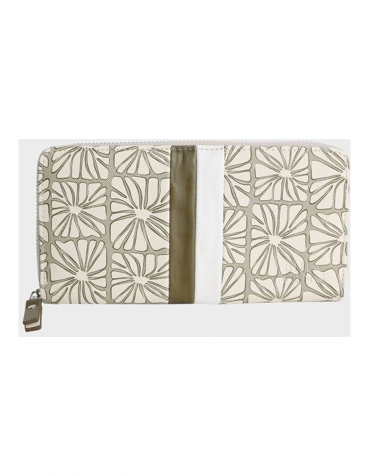 Zip Around Bi-Fold Wallet in Assorted image 1