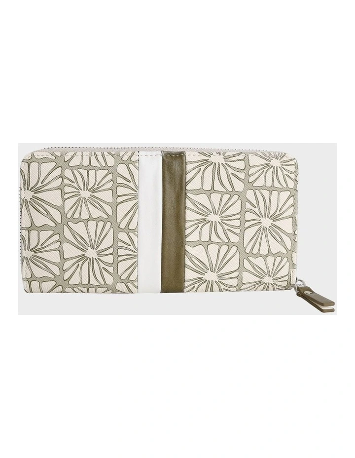 Zip Around Bi-Fold Wallet in Assorted image 2