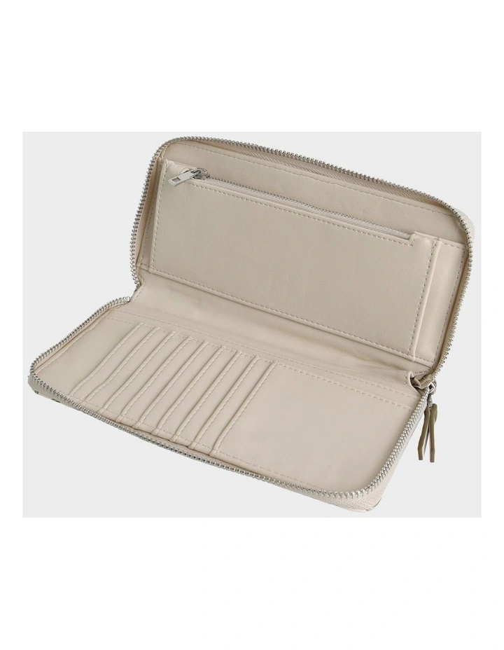 Zip Around Bi-Fold Wallet in Assorted image 3