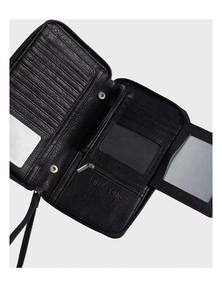Travel Wallet In Black image 4