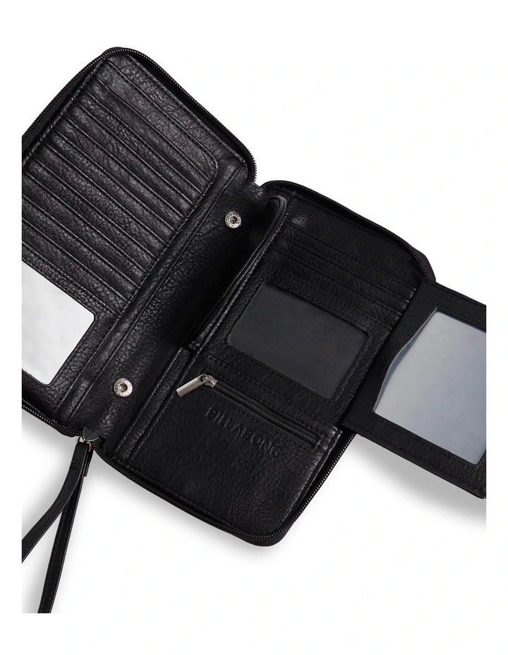 Travel Wallet in Black image 5