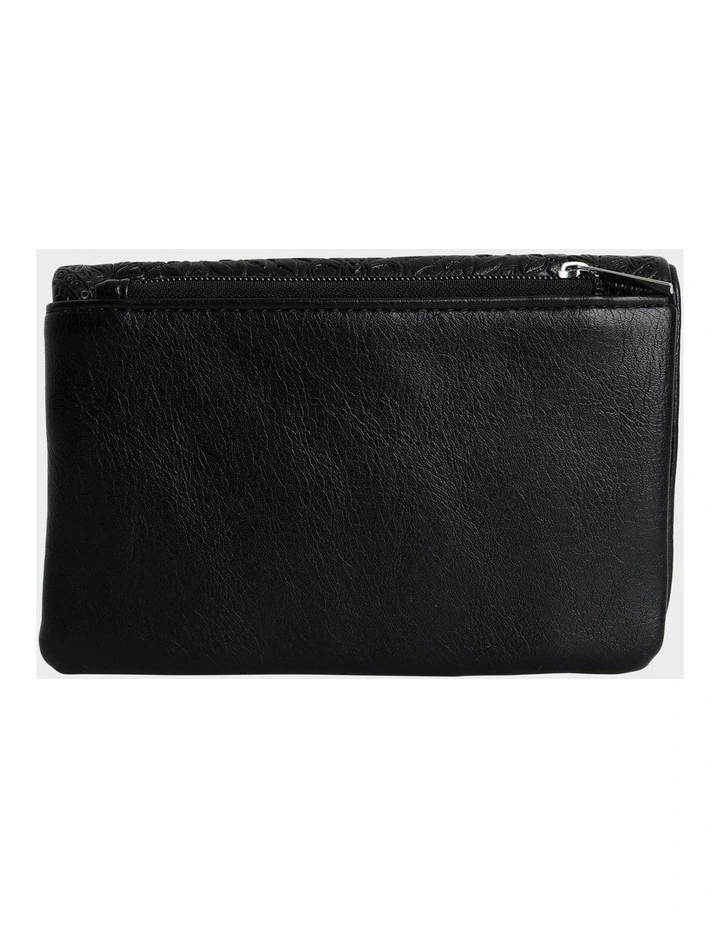 Just For You Kirra Bi Fold Wallet In Black image 2