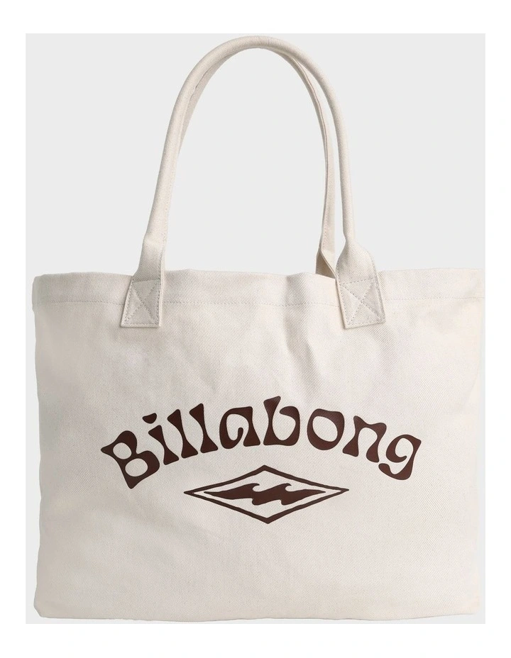 Paradise Beach Tote Bag in White image 1