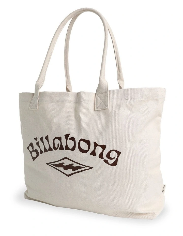 Paradise Beach Tote Bag in White image 3