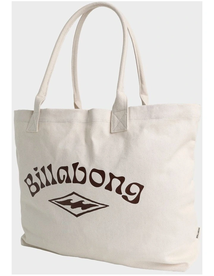 Paradise Beach Tote Bag in White image 3