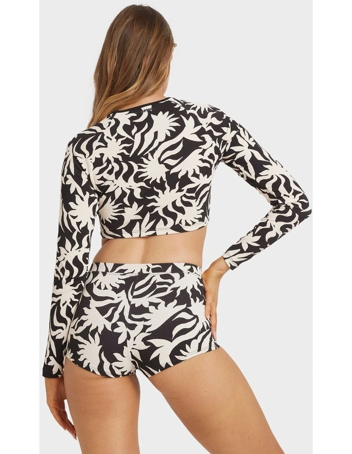 By My Side Cropped Rash Vest in Multi image 2