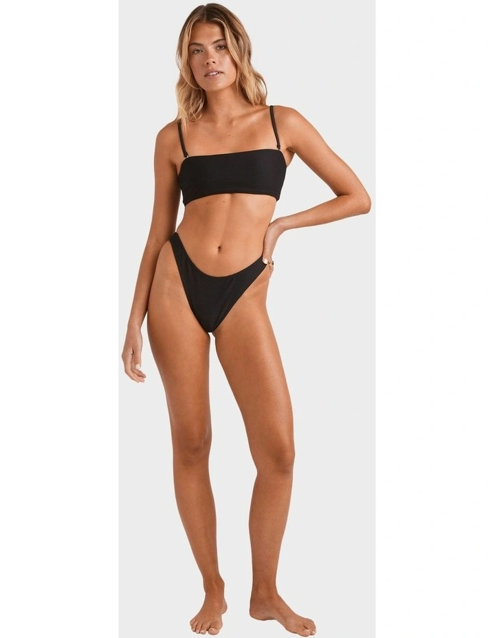 Tanlines Tully Tube Bikini Top in Black image 5