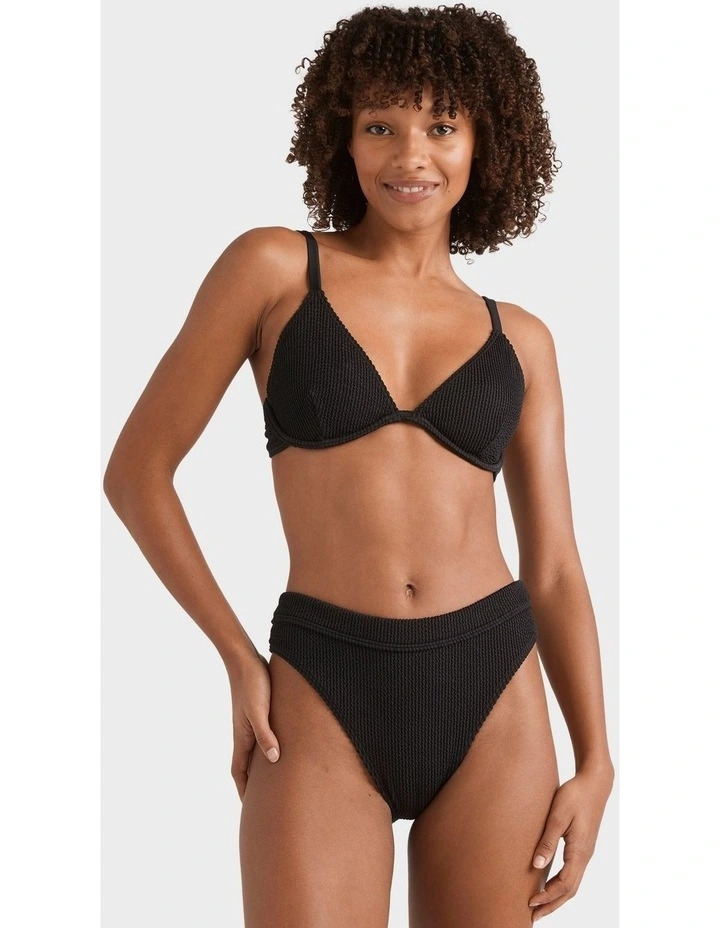 Summer High Reese DD Underwire Bikini Top in Black image 1