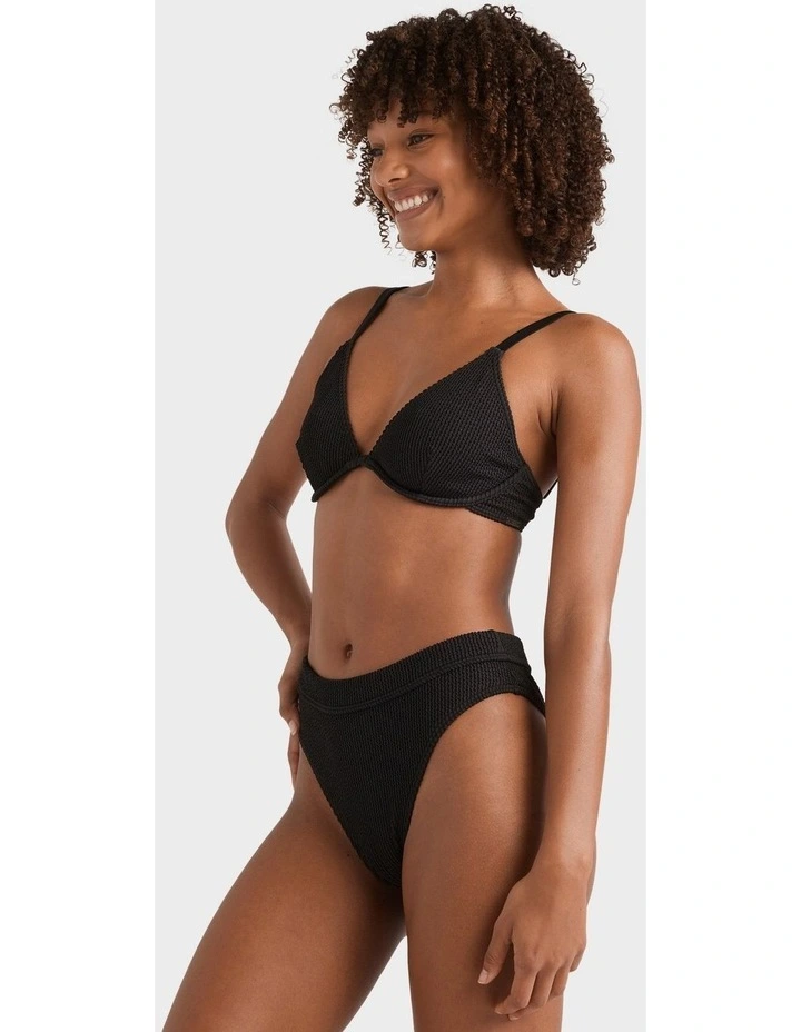 Summer High Reese DD Underwire Bikini Top in Black image 3