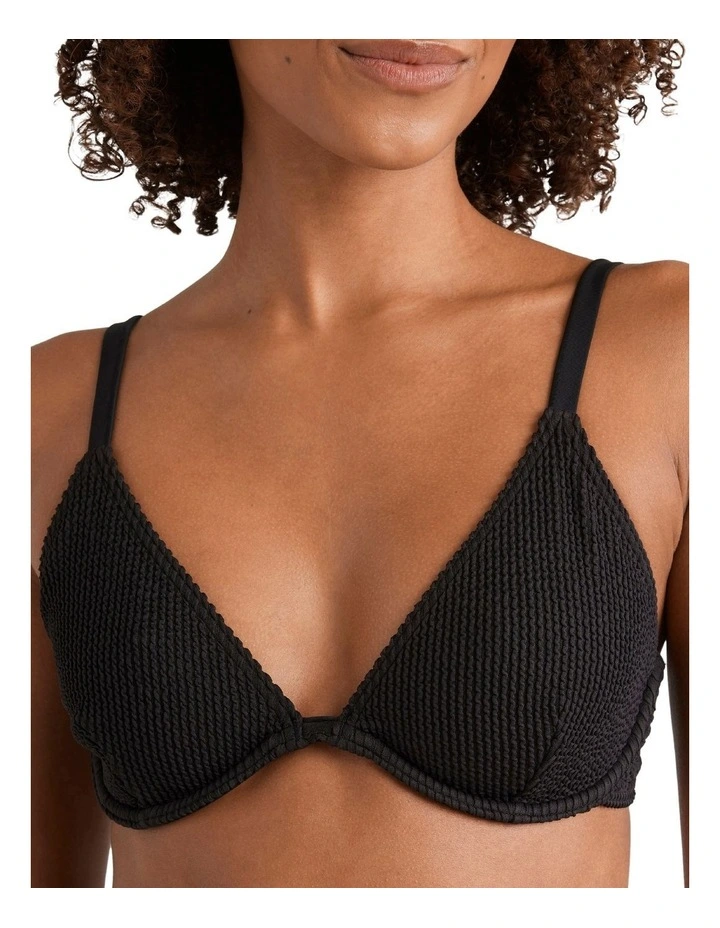 Summer High Reese DD Underwire Bikini Top in Black image 4
