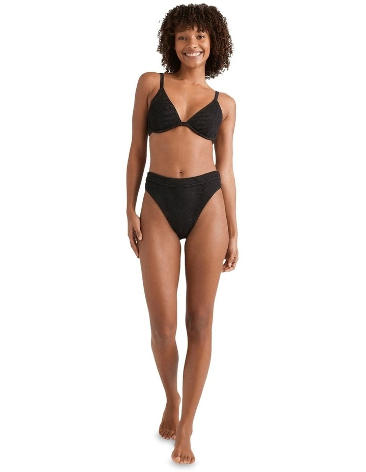 Summer High Reese DD Underwire Bikini Top in Black image 5