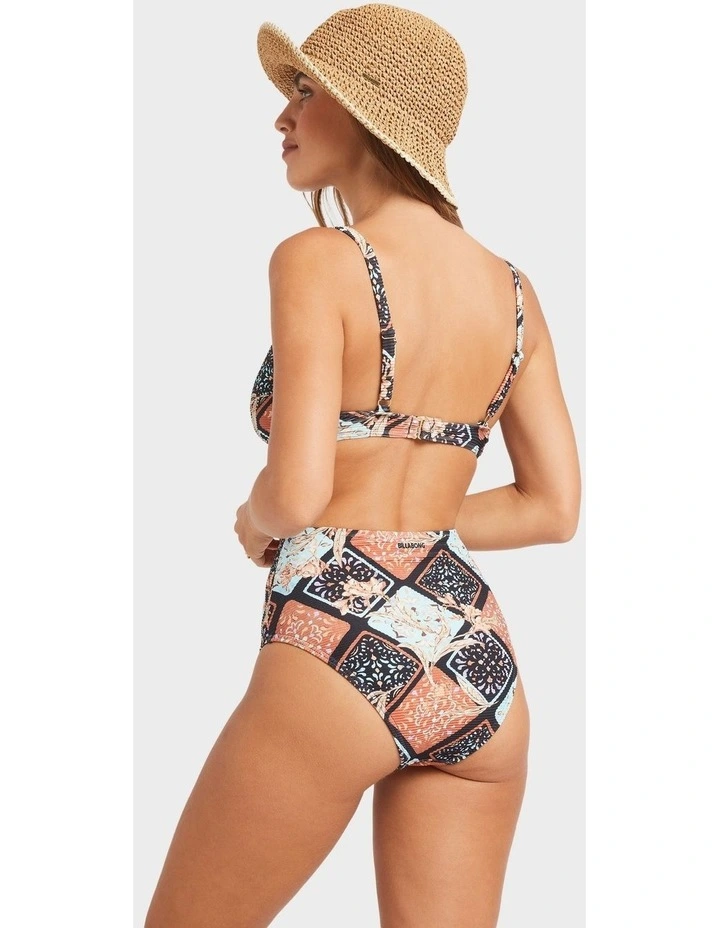 Forever Folk Reese Bikini Top in Multi image 2
