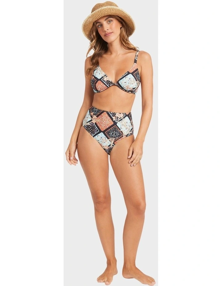Forever Folk Reese Bikini Top in Multi image 5