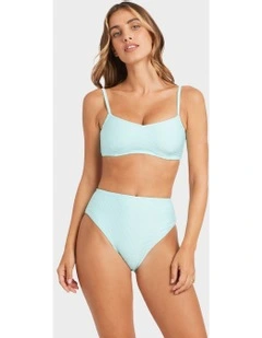 Tanlines Lila DD Bikini Top in Blue