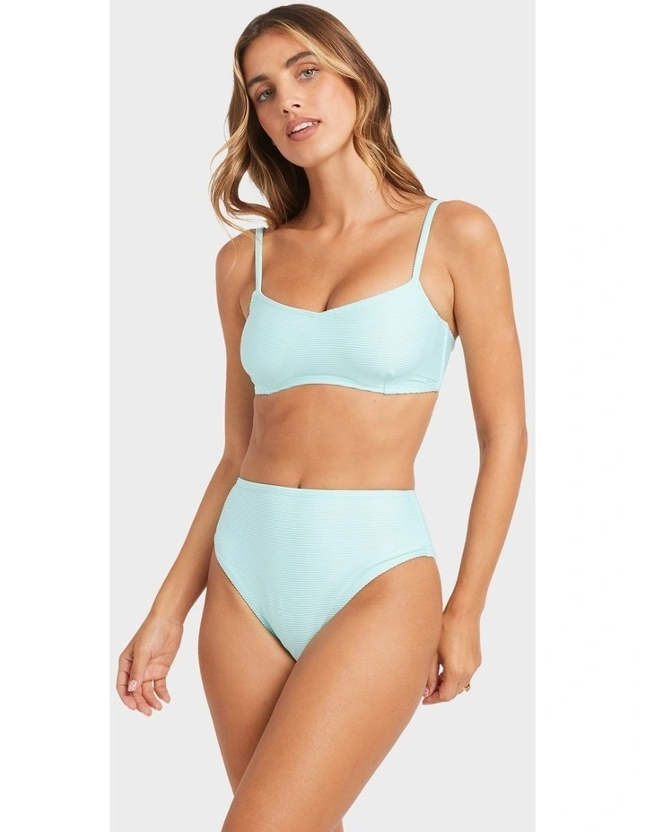 Tanlines Lila DD Bikini Top in Blue image 3