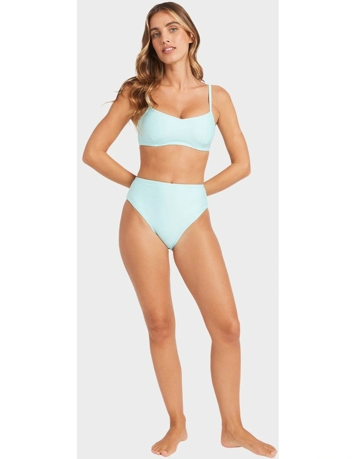 Tanlines Lila DD Bikini Top in Blue image 5