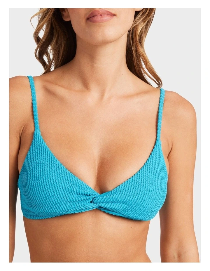 Summer Hi Mika Bikini Top in Blue image 4