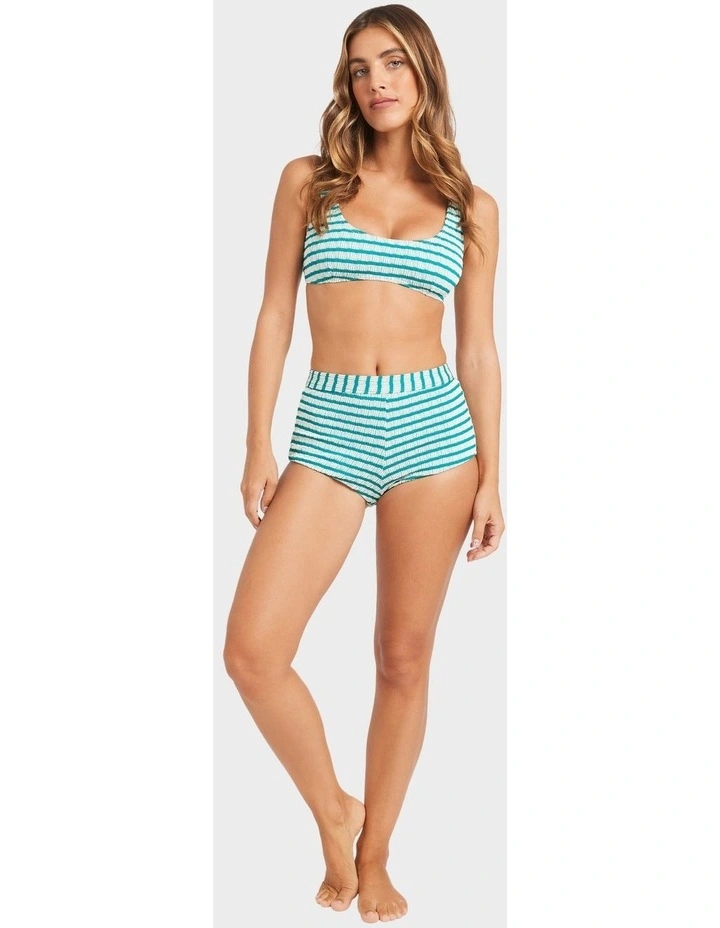 Wavey Daze Lina Bikini Top in Blue image 5