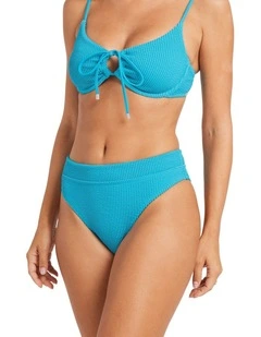 Summer Hi Maui Bikini Bottom in Blue