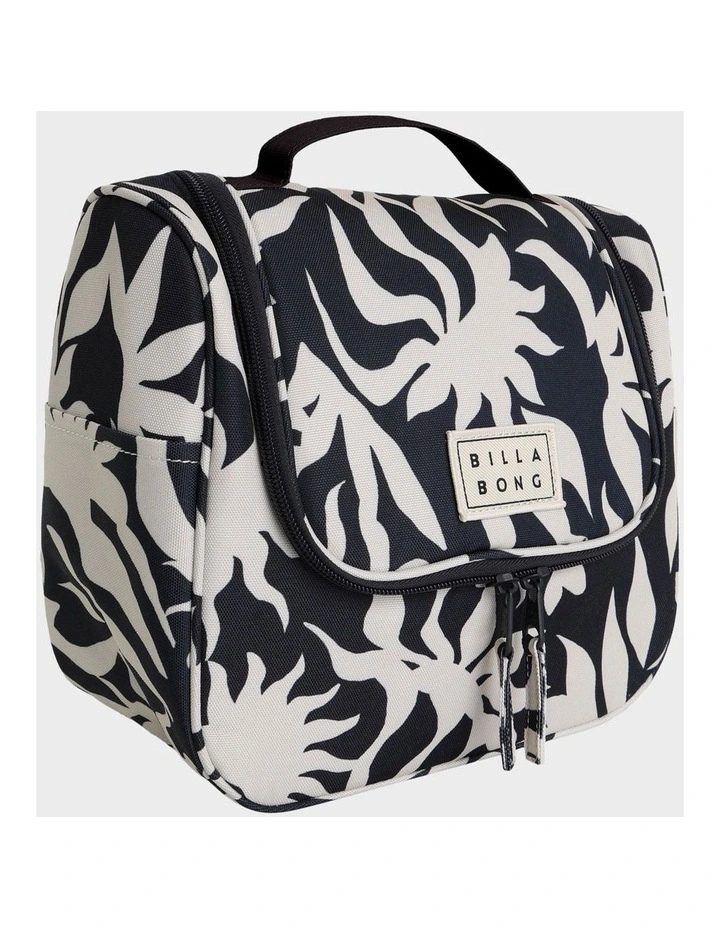 Travel Beauty Satchel Bag in White image 3