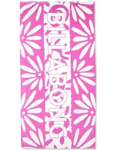 Sunflower Towel in Pink