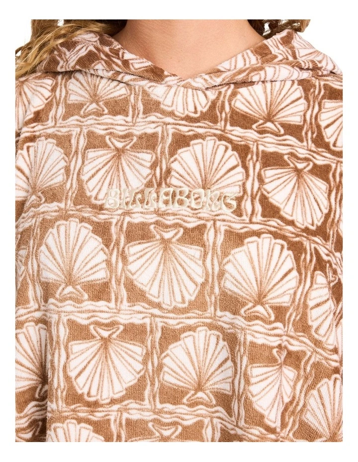 Heat Hooded Towel in Multi image 4