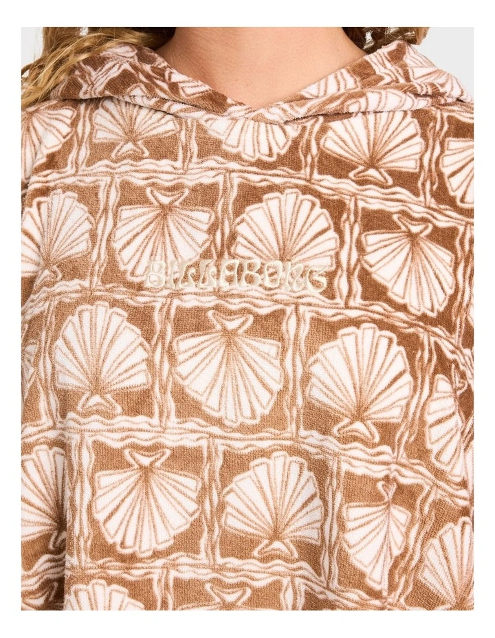 Heat Hooded Towel in Multi image 4