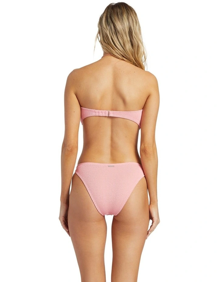 Womens Summer High Twist Bandeau Bikini Top Multi image 2