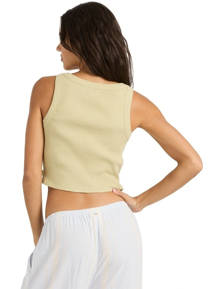 Rerun Knitted Tank in Cactus image 2