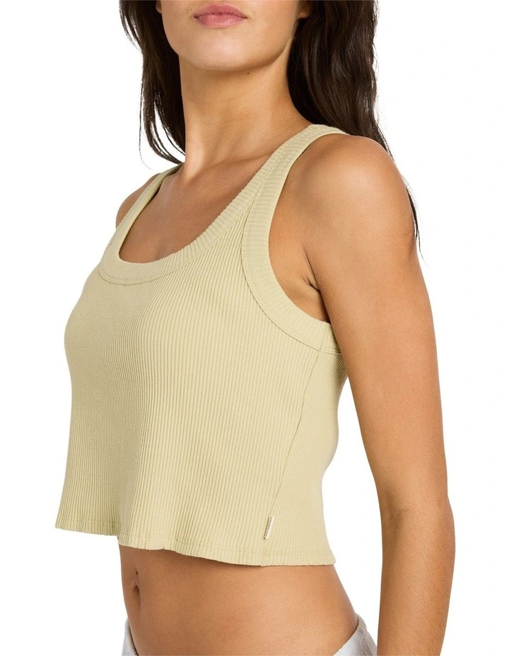 Rerun Knitted Tank in Cactus image 4