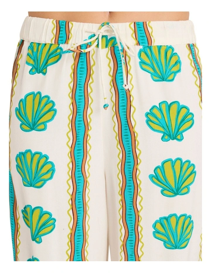 Coastal Crush Linen Pants in Salt Crystal image 4