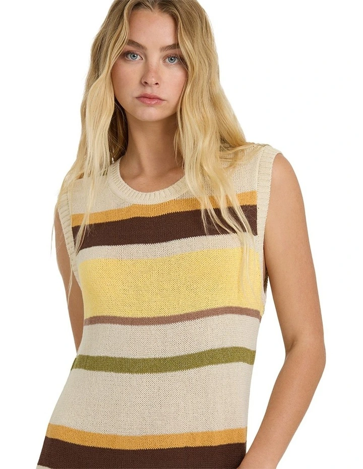 Those Days Knit Maxi Dress in Multi image 4