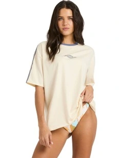 Barrels Oversized T-Shirt White Cap