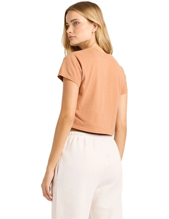 Sunset Horizons T-shirt in Caramel Cafe image 2