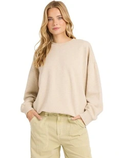 That Life Crew Neck Jumper Oatmeal