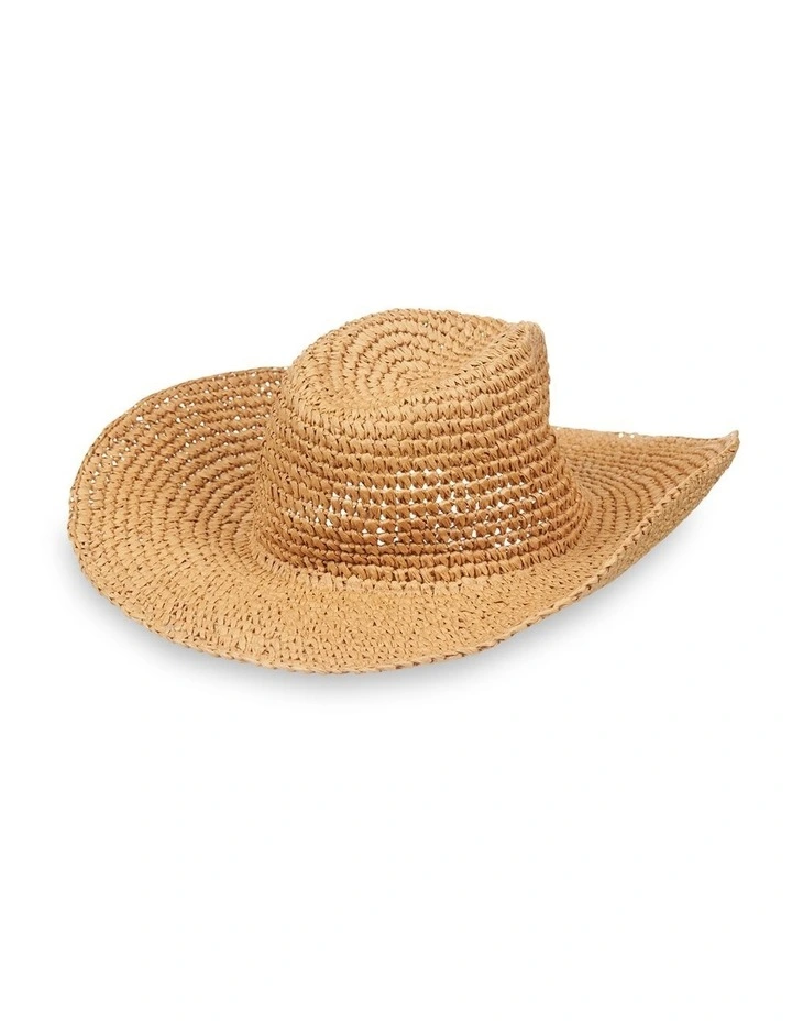 Take It West Straw Hat Natural image 2
