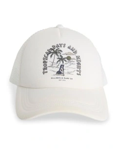 Welcome To Hawaii Adjustable Snapback Cap Salt Crystal