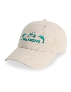 Sunny Wave Dad Cap Antique White