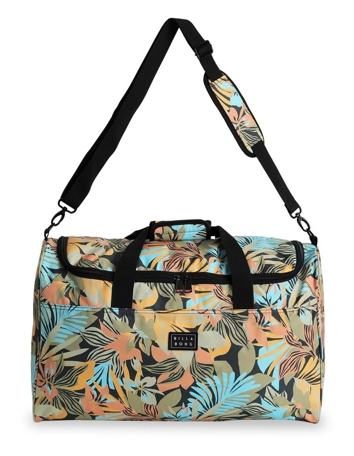 Weekender Duffle Bag in Black/Sands image 4