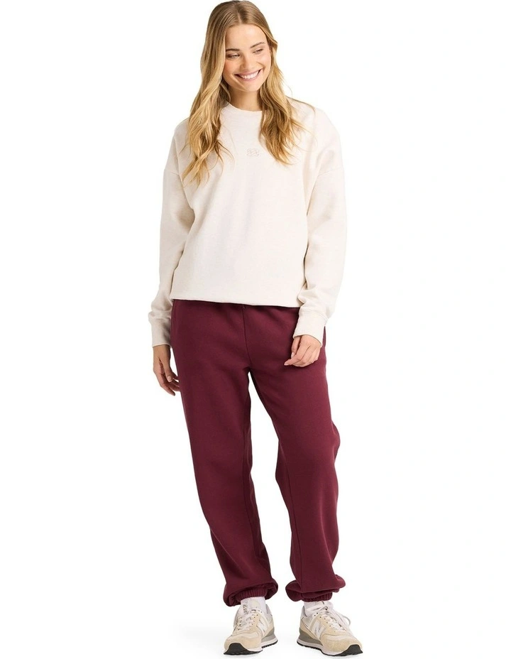 Wave Essentials Track Pants Red Dahlia image 1