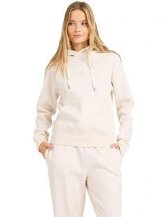 Wave Essentials Pullover Hoodie Snow Marle