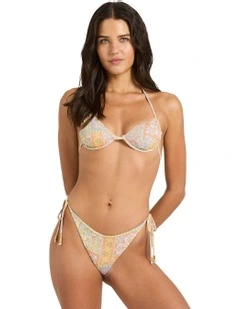 Take It Back TS Medium Bikini Bottom in Twilight Blue