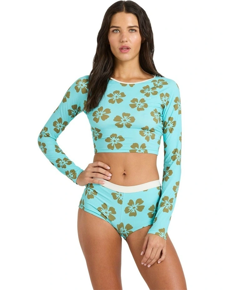 Last Summer Full Bikini Bottom in Ocean Spray image 1