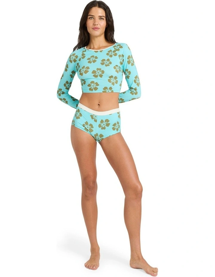 Last Summer Full Bikini Bottom in Ocean Spray image 5