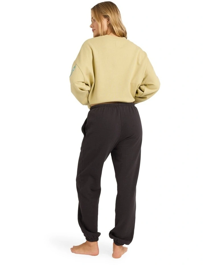 Wave Essentials Track Pants in Black image 2