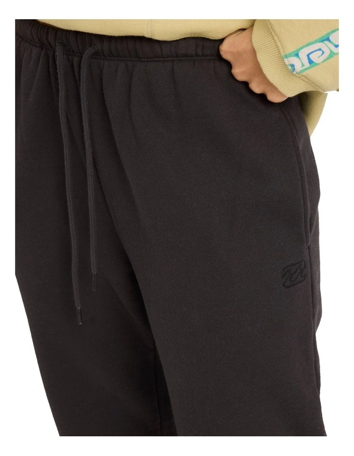 Wave Essentials Track Pants in Black image 4